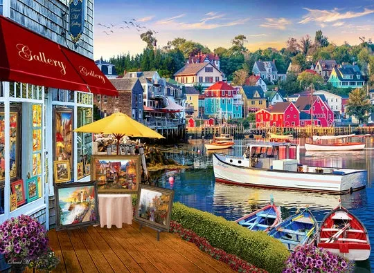 PFG Harbour Gallery, David Maclean (1000pcs) (Usage/Used - PUZZLES FOR GOOD)