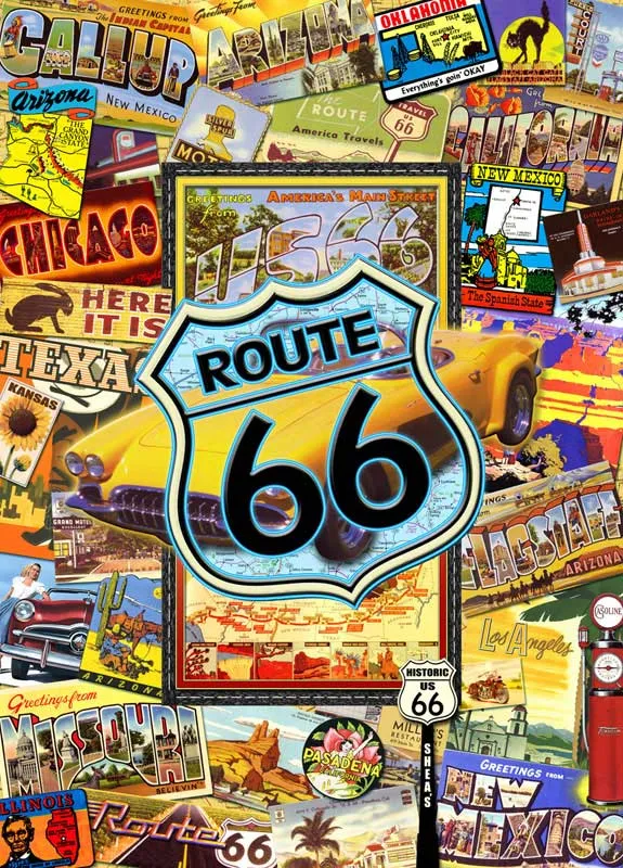 PFG Route 66 (Usage/Used - PUZZLES FOR GOOD)