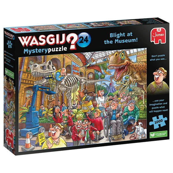 PFG Wasgij? Mystery #24 - Blight at the Museum (Usage/Used - PUZZLES FOR GOOD)