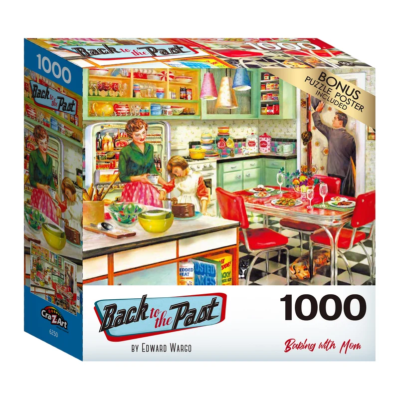 PFG Blast to the Past - Baking With Mom (Usage/Used - PUZZLES FOR GOOD)