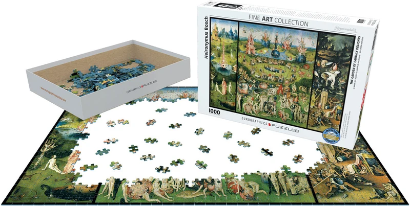 PFG The Garden of Earthly Delights, Heironymus Bosch (Usage/Used - PUZZLES FOR GOOD)