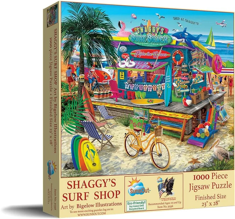PFG Shaggy's Surf Shop (Usage/Used - PUZZLES FOR GOOD)