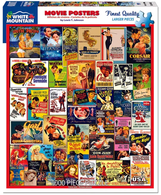 PFG Movie Posters, Lewis T. Johnson (Usage/Used - PUZZLES FOR GOOD)