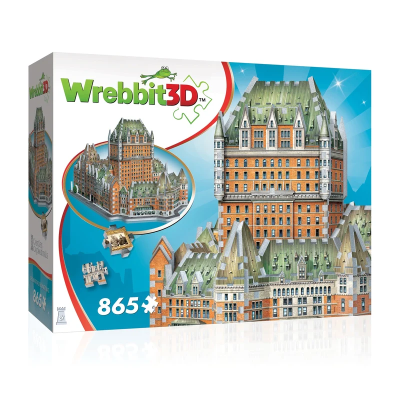 PFG Chateau Frontenac (3D puzzle) (865pcs) (Usage/Used - PUZZLES FOR GOOD)