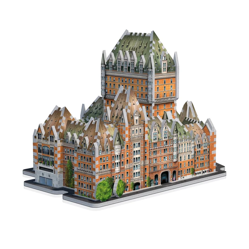 PFG Chateau Frontenac (3D puzzle) (865pcs) (Usage/Used - PUZZLES FOR GOOD)