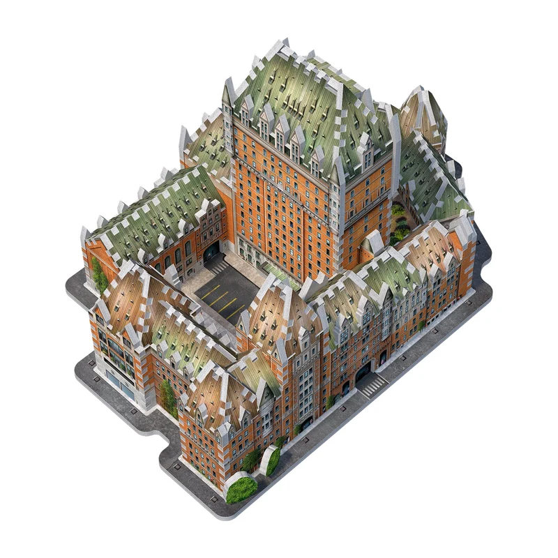 PFG Chateau Frontenac (3D puzzle) (865pcs) (Usage/Used - PUZZLES FOR GOOD)