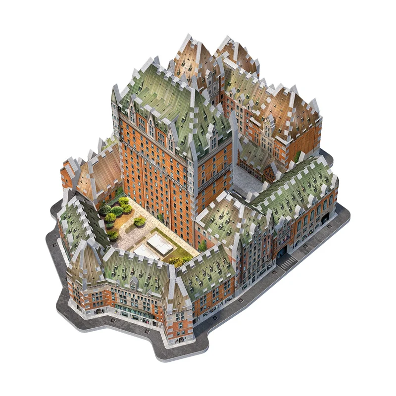 PFG Chateau Frontenac (3D puzzle) (865pcs) (Usage/Used - PUZZLES FOR GOOD)