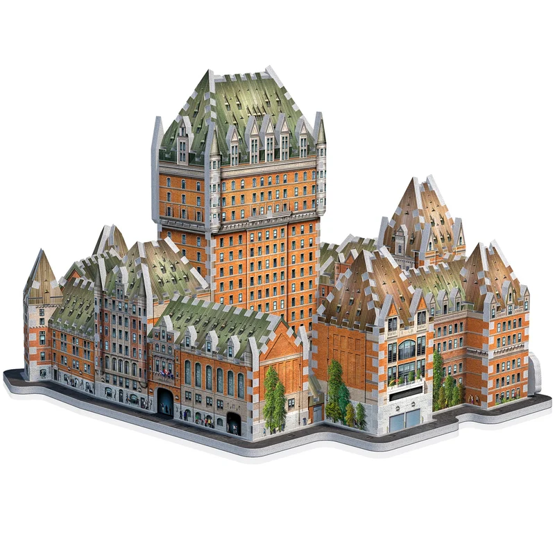 PFG Chateau Frontenac (3D puzzle) (865pcs) (Usage/Used - PUZZLES FOR GOOD)