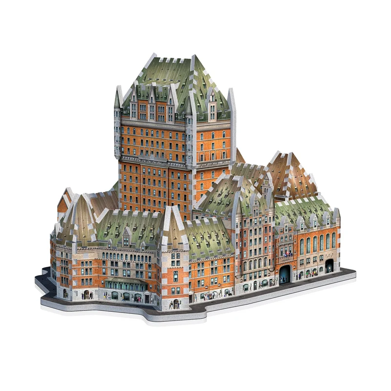 PFG Chateau Frontenac (3D puzzle) (865pcs) (Usage/Used - PUZZLES FOR GOOD)