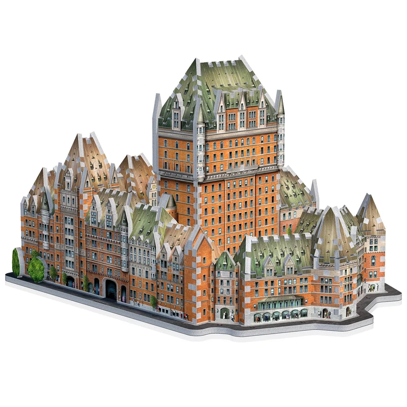 PFG Chateau Frontenac (3D puzzle) (865pcs) (Usage/Used - PUZZLES FOR GOOD)