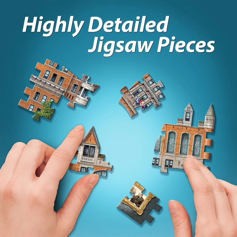 PFG Chateau Frontenac (3D puzzle) (865pcs) (Usage/Used - PUZZLES FOR GOOD)