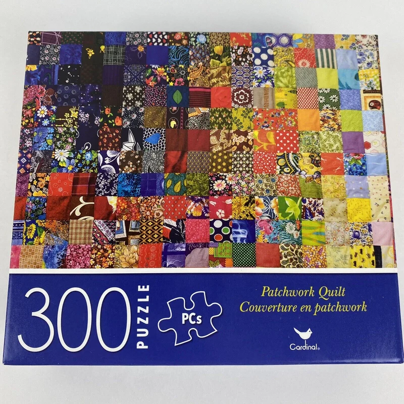 PFG Patchwork Quilt (Usage/Used - PUZZLES FOR GOOD)