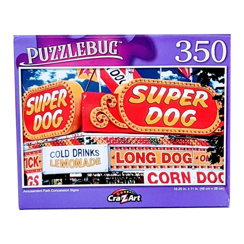 PFG Amusement Park Concession Signs (Usage/Used - PUZZLES FOR GOOD)