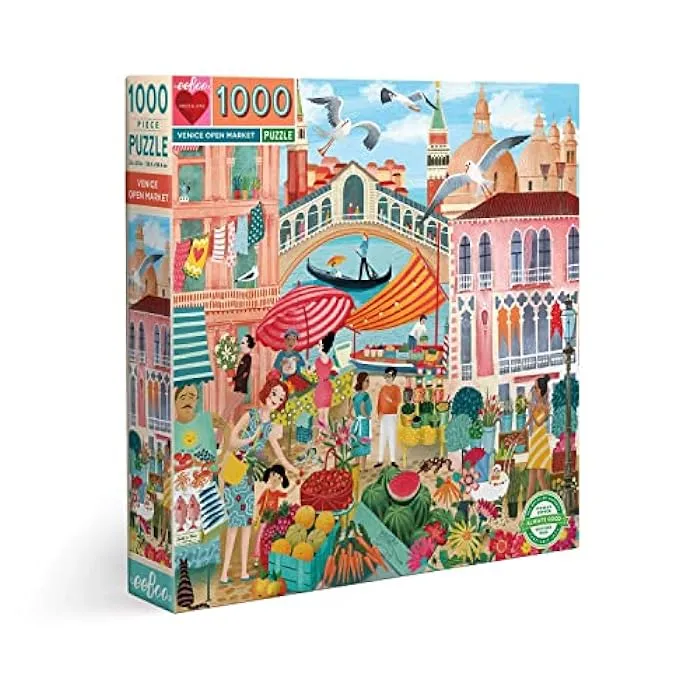 PFG Venice open Market (1000pcs) (Usage/Used - PUZZLES FOR GOOD)