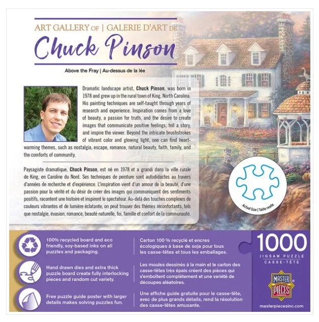 PFG Art Gallery - Above the Fray, Chuck Pinson (Usage/Used - PUZZLES FOR GOOD)