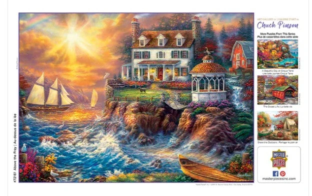 PFG Art Gallery - Above the Fray, Chuck Pinson (Usage/Used - PUZZLES FOR GOOD)
