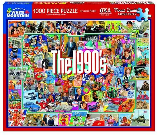 PFG The Nineties (The 1990's), James Mellett (Usage/Used - PUZZLES FOR GOOD)