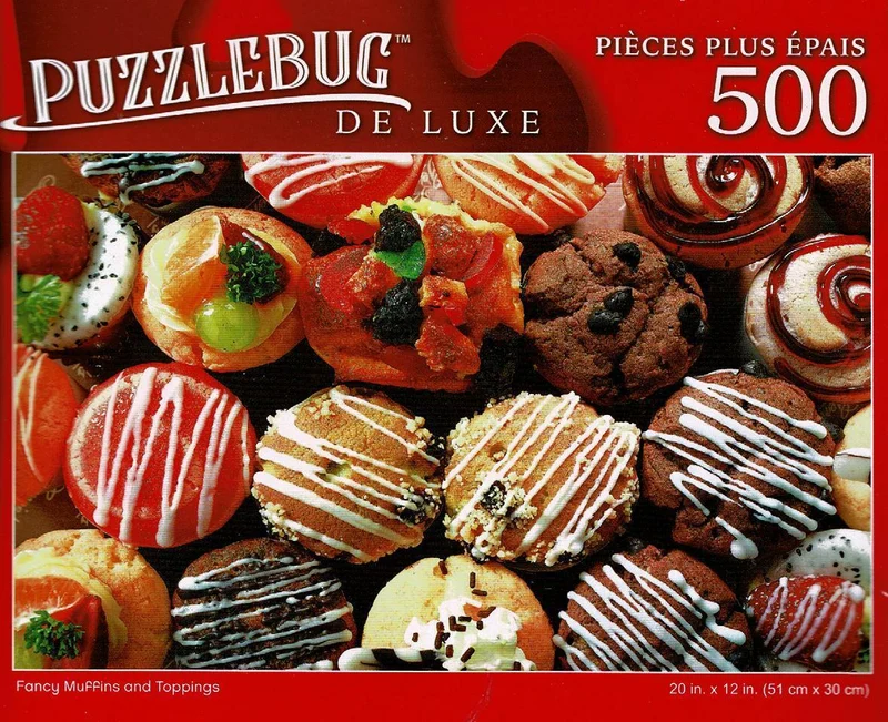 PFG Fancy Muffins and Toppings (Usage/Used - PUZZLES FOR GOOD)