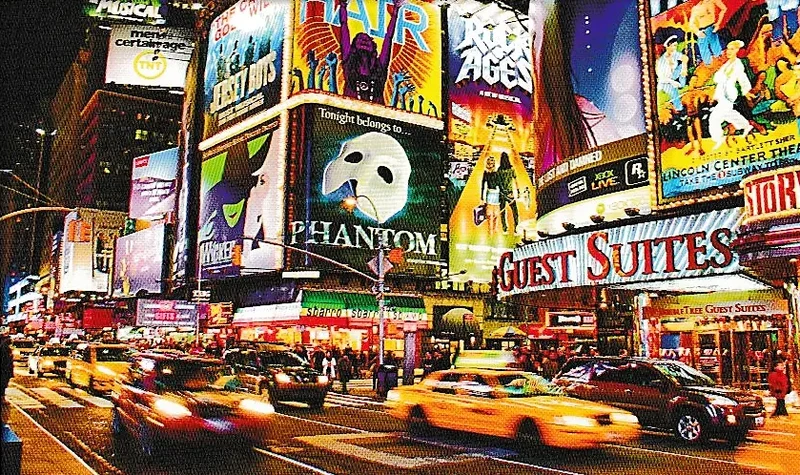 PFG Times Square at Night, New York (Usage/Used - PUZZLES FOR GOOD)