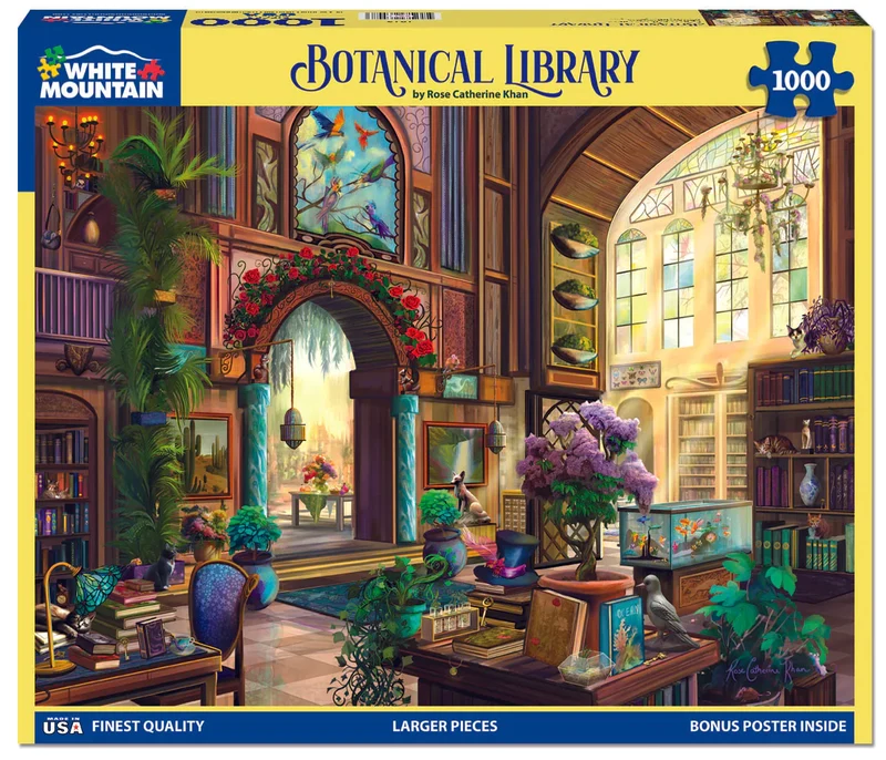PFG Botanical Library, Rose Catherine Khan (Usage/Used - PUZZLES FOR GOOD)