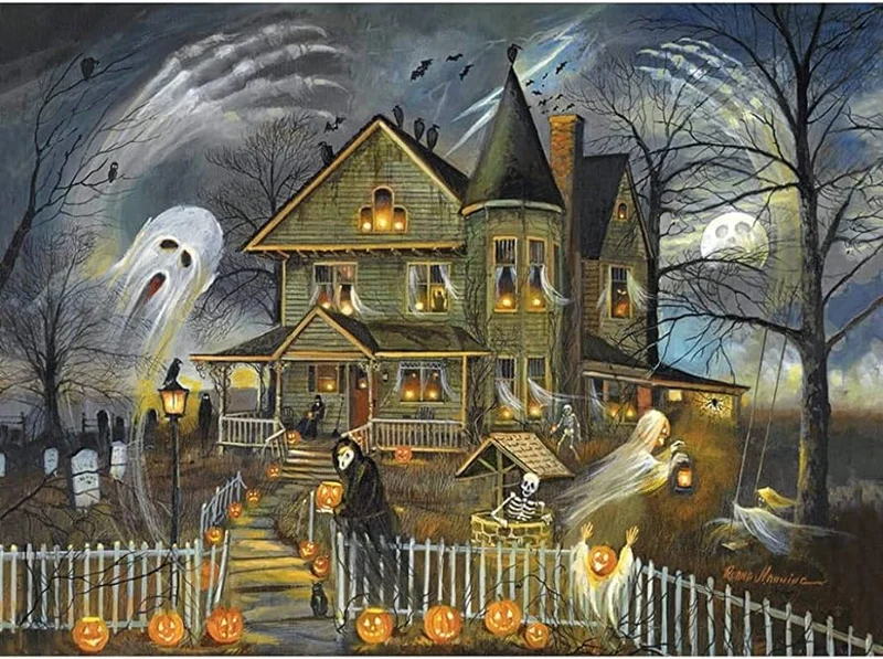 PFG Haunted Haven (Usagé/Used - PUZZLES FOR GOOD)