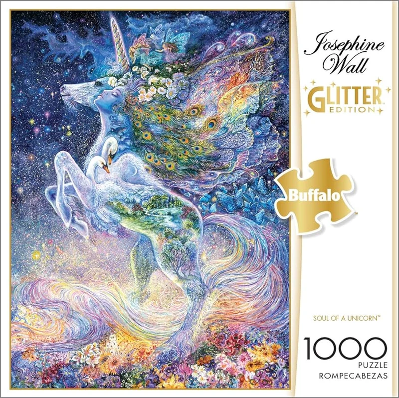 PFG Soul of a Unicorn, Josephine Wall (Glitter Edition) (Usage/Used - PUZZLES FOR GOOD)
