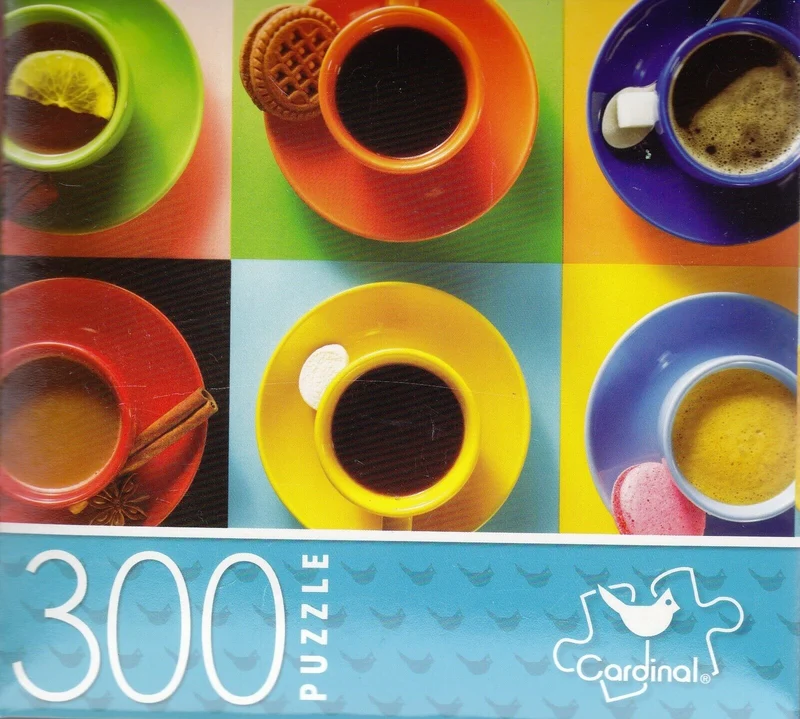 PFG Colorful Coffee Cups (Usage/Used - PUZZLES FOR GOOD)