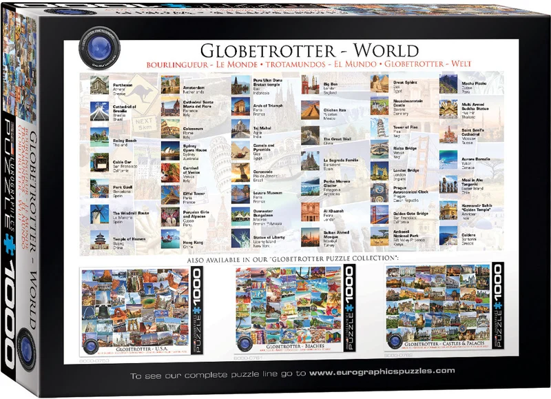 PFG Globetrotter - World (Usage/Used - PUZZLES FOR GOOD)