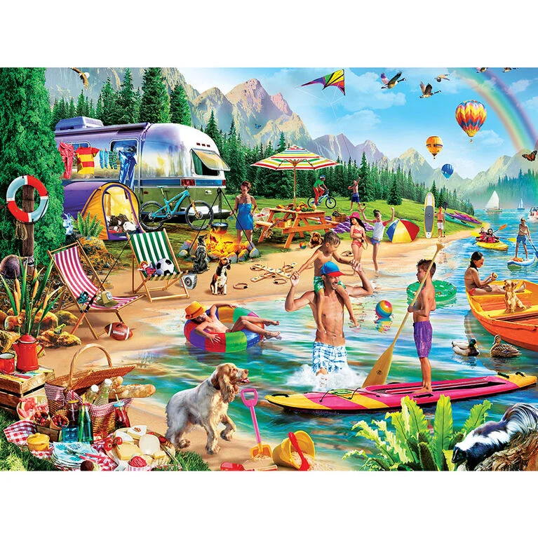 PFG Day at the Lake (Glow in the Dark) (Usage/Used - PUZZLES FOR GOOD)