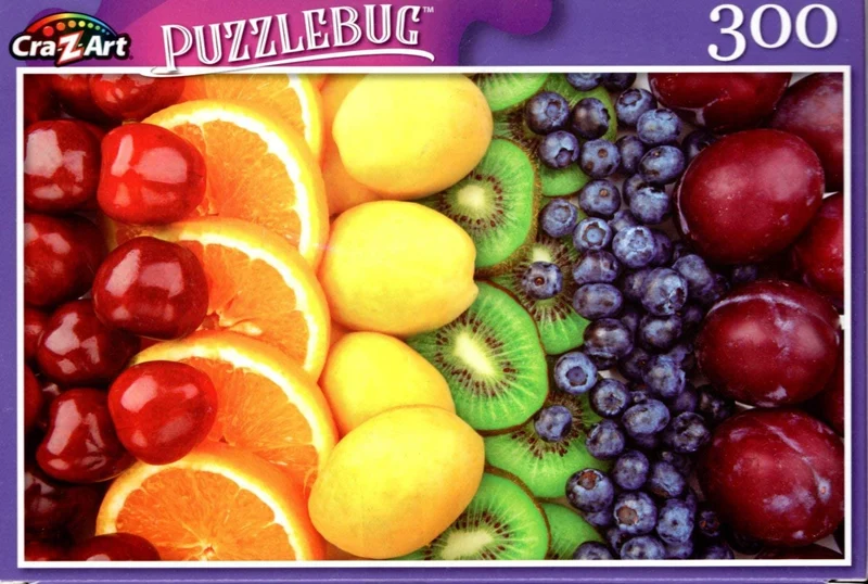 PFG Colorful Fruit Rows (Usage/Used - PUZZLES FOR GOOD)