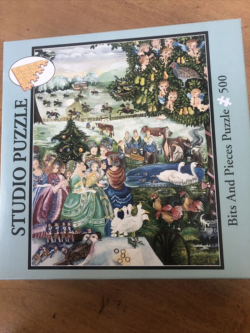 PFG The Twelve Days of Christmas (Usagé/Used - PUZZLES FOR GOOD)