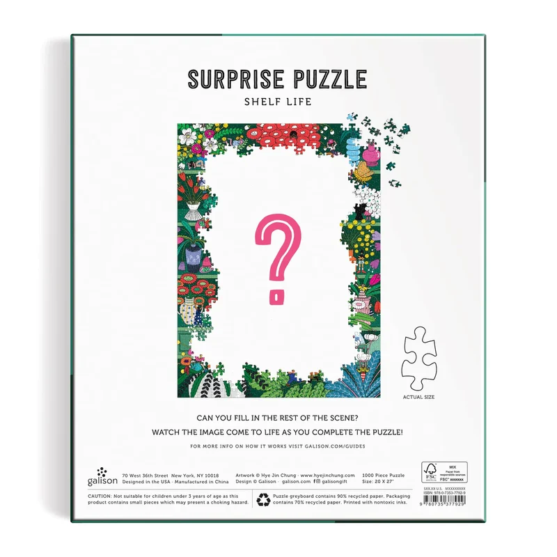 PFG Shelf Life - Surprise Puzzle (1000pcs) (Usage/Used - PUZZLES FOR GOOD)