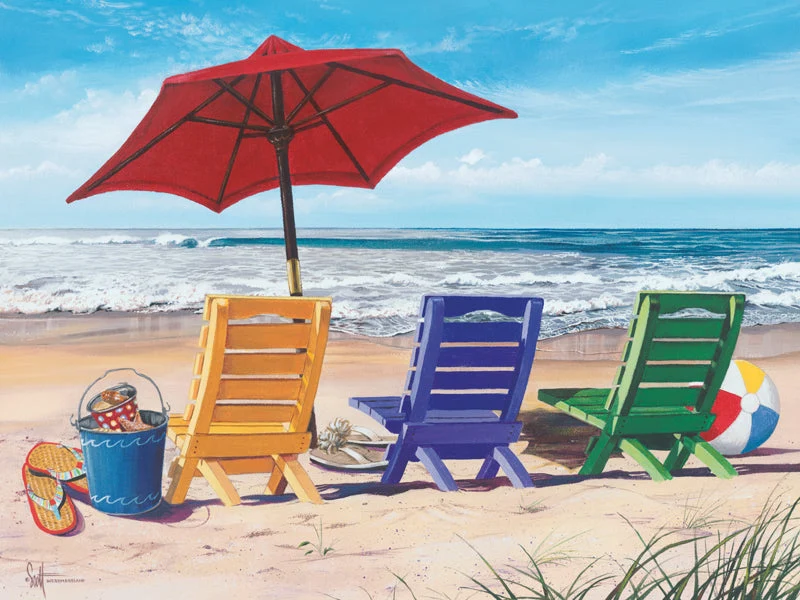 PFG Beachy Keen, Scott Westmoreland (550 pcs) (Usage/Used - PUZZLES FOR GOOD)