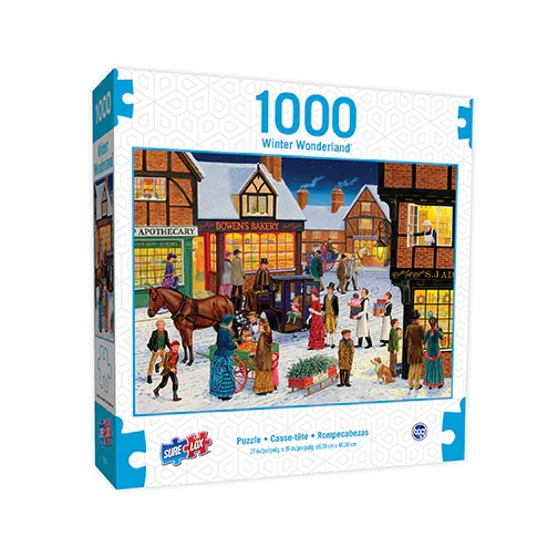 PFG Winter Town Shops (Usagé/Used - PUZZLES FOR GOOD)