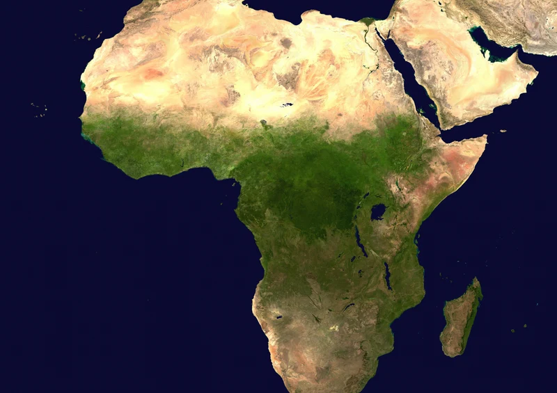 84802 Orte - Afrika Puzzle