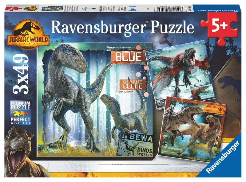 Ravensburger Jurassic World Domination (3 x 49 pcs)