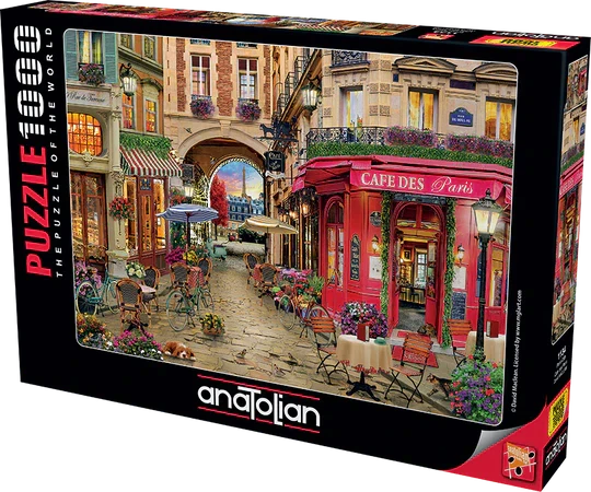 PFG Cafe des Paris, David Maclean (1000pcs) (Usage/Used - PUZZLES FOR GOOD)
