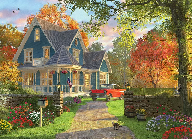 PFG The Blue Country House, Dominic Davison (Usage/Used - PUZZLES FOR GOOD)