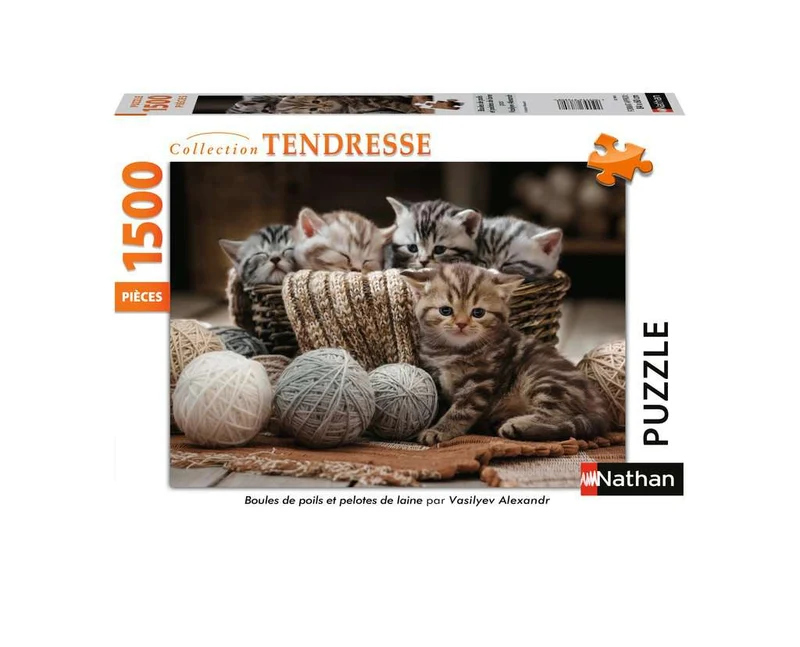 Collection Tendresse - Boules de poils et pelotes de laine (1500pcs)
