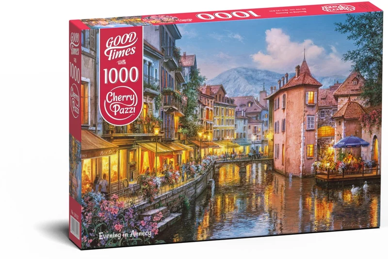PFG Evening in Annecy (1000pcs) (Usage/Used - PUZZLES FOR GOOD)