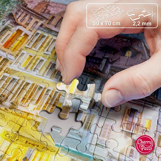 PFG Evening in Annecy (1000pcs) (Usage/Used - PUZZLES FOR GOOD)