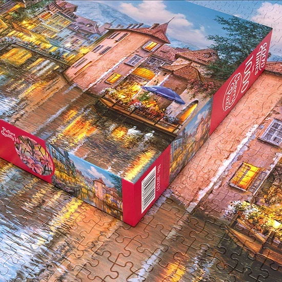 PFG Evening in Annecy (1000pcs) (Usage/Used - PUZZLES FOR GOOD)