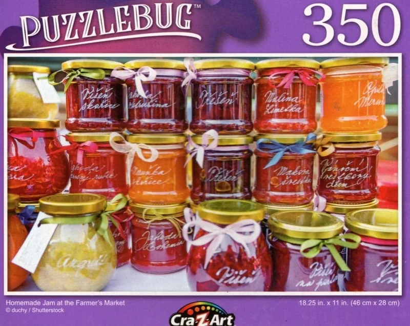 PFG Homemade Jam at the Farmer's Market (Usage/Used - PUZZLES FOR GOOD)