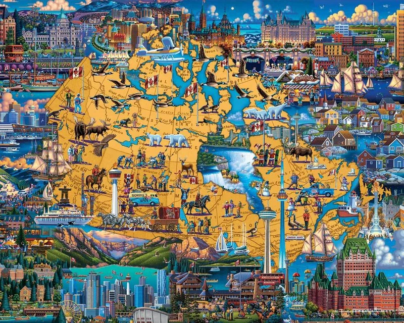 Best of Canada (1000pcs)
