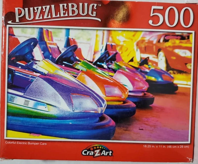 PFG Colorful Electric Bumber Cars (Usage/Used - PUZZLES FOR GOOD)
