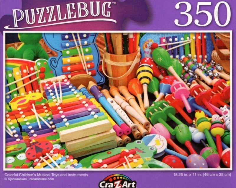 PFG Colorful Children's Musical Toys and Instruments (Usage/Used - PUZZLES FOR GOOD)