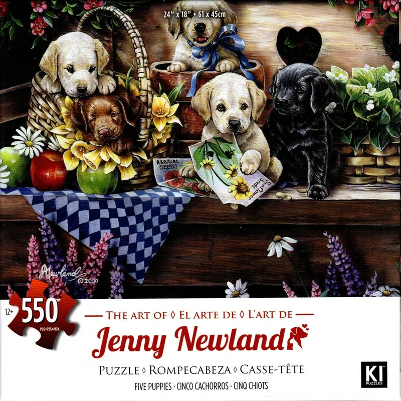 PFG Five Puppipes (Usagé/Used - PUZZLES FOR GOOD)
