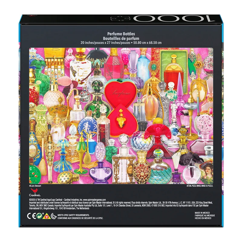 PFG Perfume Bottles, Lars Stewart (1000pcs) (Usage/Used - PUZZLES FOR GOOD)