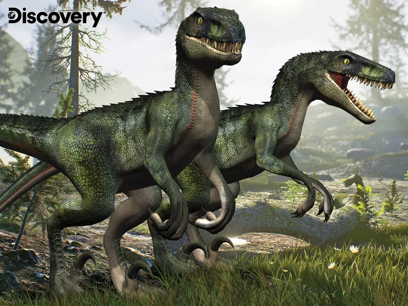DMG Discovery - Velociraptor (3D Puzzle) (100pcs) (DAMAGED BOX)