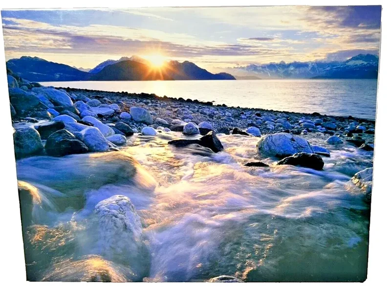 PFG Sunset at Glacier National Park (Usage/Used - PUZZLES FOR GOOD)
